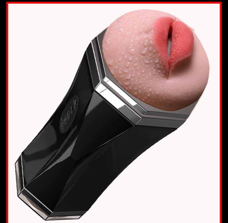 Jiuai Fully Automatic Double-Headed Male Masturbator with Vibrating TPE Sleeve — detail image 11