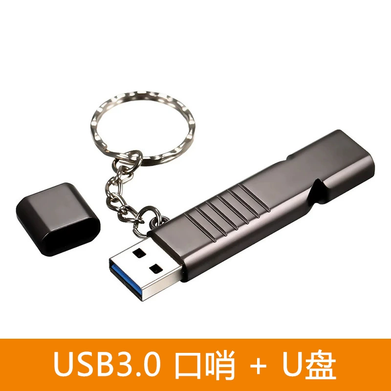 Свисток, металлическая высокоскоростная дорожная USB-флешка, прямые поставки с завода