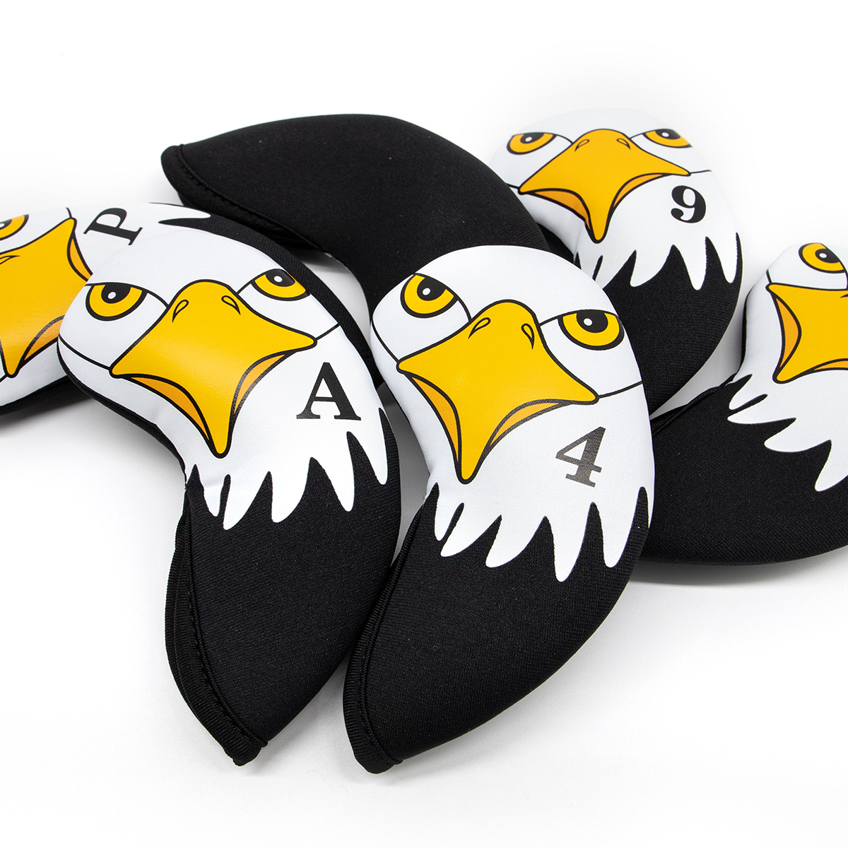 Golf Club manga en stock Venta caliente buceo material hierro cabeza cubierta hierro varilla manga conjunto 10 unids/set