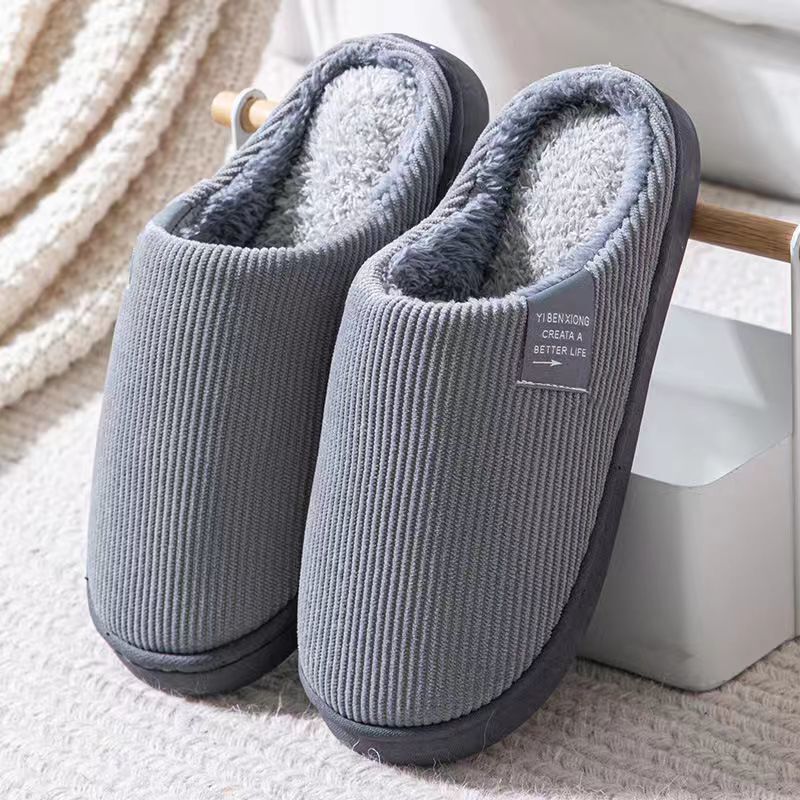 Manufacturer Cotton Slippers Wholesale Winter Women's Home Warm Confinement Shoes Home Cotton Slippers Couple Anti-Slip Slippers Men's Furry Manufacturer Cotton Slippers Wholesale Winter Women's Home Warm Confinement Shoes Home Cotton Slippers Couple Anti-Slip Slippers Men's Furry