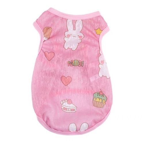 Dog Clothes Summer Thin Vest-Type Sun Protection Shirts for Cats, Teddy & Pomeranian Small Dog Pet Clothing for Spring and Summer