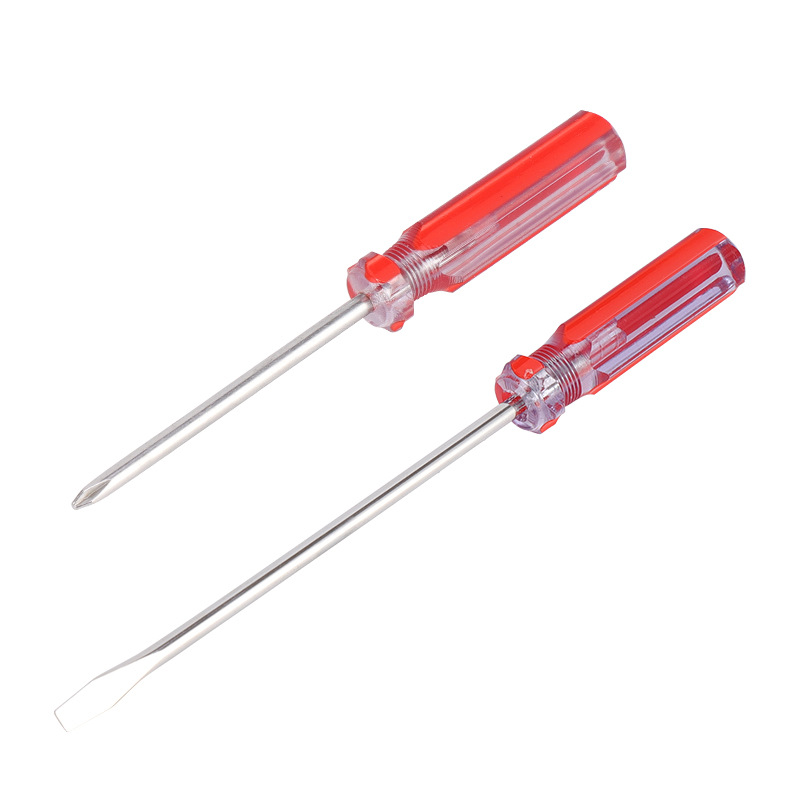 Mango de tira de color destornillador de destornillador pequeño cruzado con destornillador magnético al por mayor Electricista doméstico Herramientas de reparación de automóviles