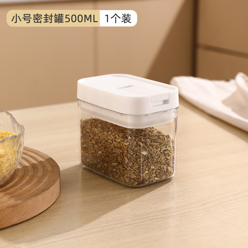 Tanque sellado para fideos de frijoles, granos, granos, cocina, caja de almacenamiento para productos secos, almacenamiento a prueba de humedad, tanque de almacenamiento a prueba de insectos