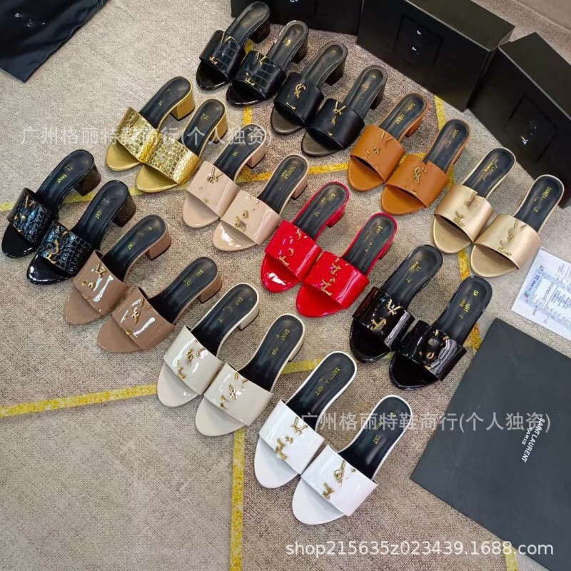 Cross-Border Foreign Trade Hot-Selling Sanjia High-Heeled Slippers, Women's Summer Fashion Sandals for Outdoor Wear, Direct Sales and Wholesale Cross-Border Foreign Trade Hot-Selling Sanjia High-Heeled Slippers, Women's Summer Fashion Sandals for Outdoor Wear, Direct Sales and Wholesale
