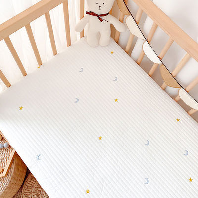 Baby bed enterprises ins Baby bed Cotton clip newborn children Mosaic sheet sheet Mattress cover Four seasons Manufactor