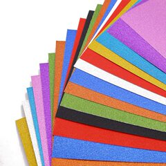 在庫あり A3A4 グリッターカード紙 250g 色落ちしない 幼稚園DIY工作用紙 ゴールドパウダーペーパー アートペーパー