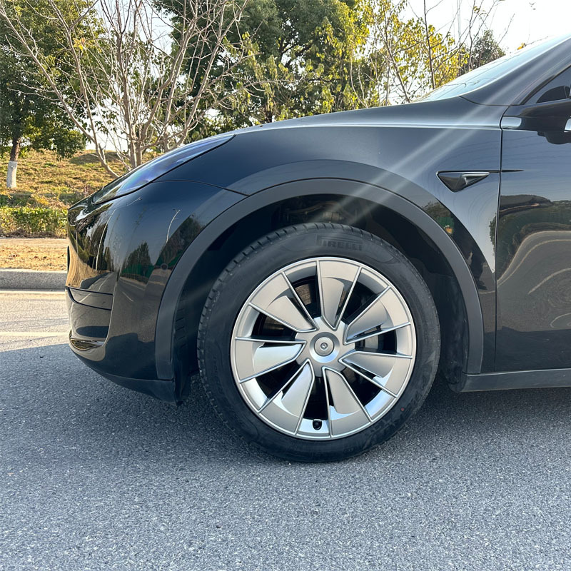Suitable for Tesla ModelY curved speed wheel hub cover 19-inch wheel hub protective cover Y exterior decoration modification accessories