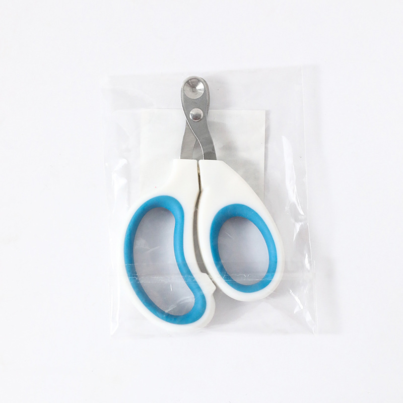 A juego de colores pequeño ciego tijeras gato cortauñas belleza cortaúñas perro nail grinder blister Pack
