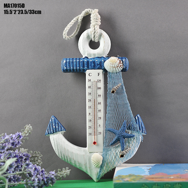 23cm Ichiers Mediterranean Decoration Wood anchor Hook Creative Home…