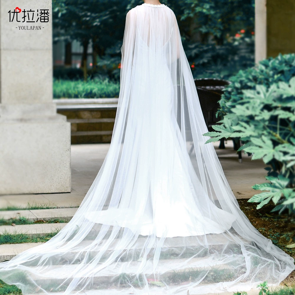 Long trench coat для невесты от 优拉潘, плащ для фотосессий