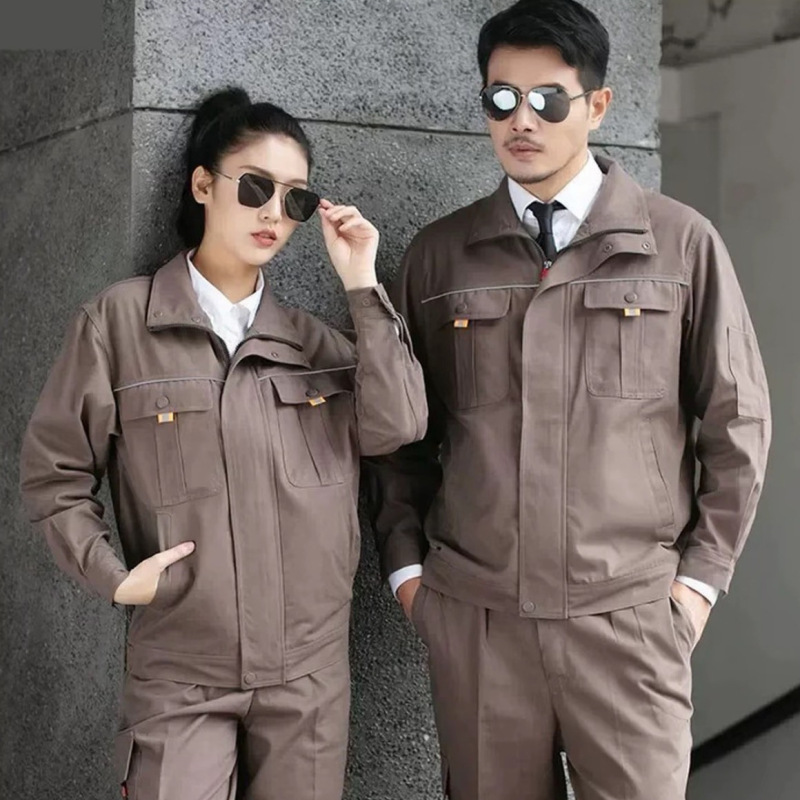 春秋工作服劳保工作服套装劳保工作服焊工车间男女同款工装制服|undefined