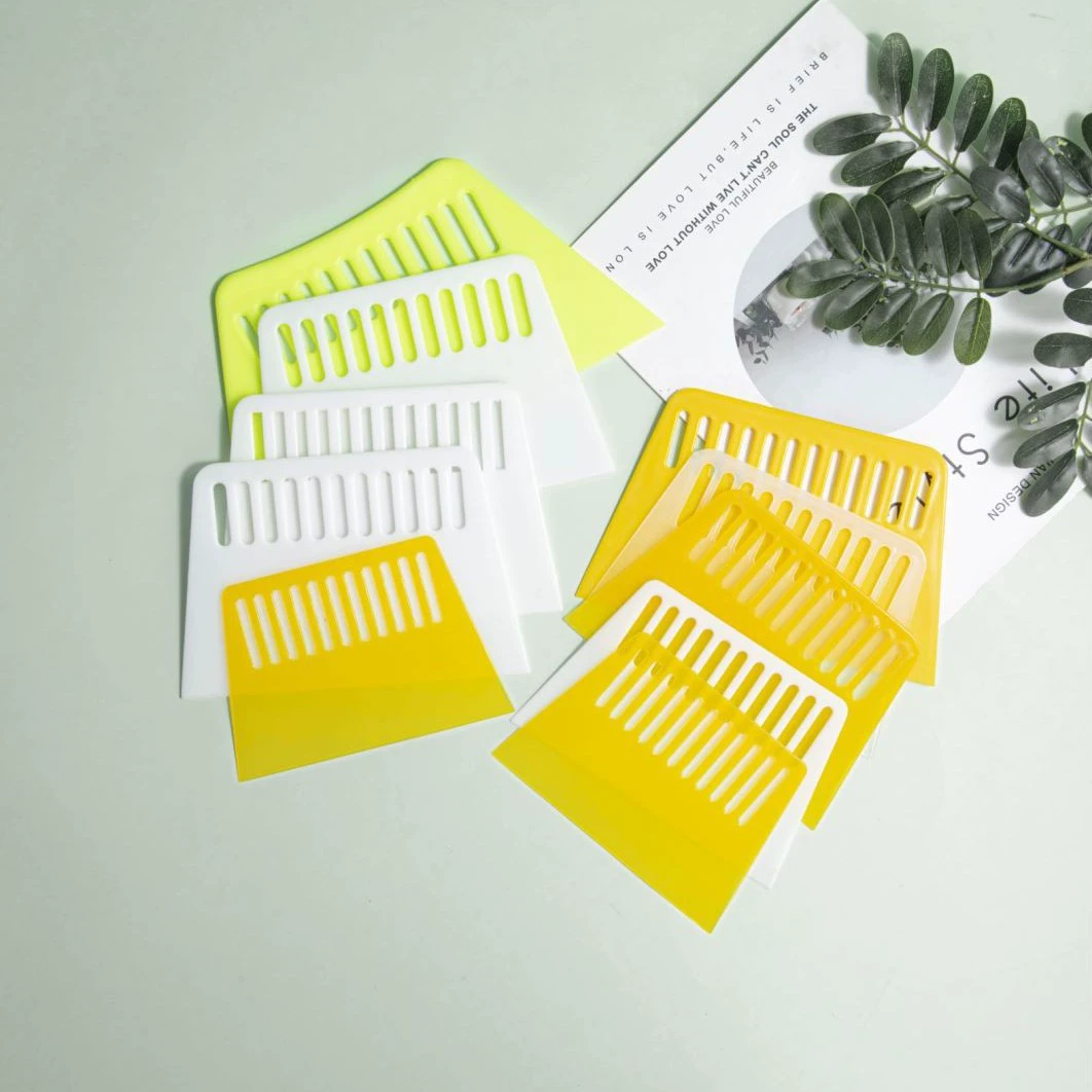 Утолщенный и удлиненный пластиковый скребок для обоев, строительная пленка, инструмент для декоративной краски, шпаклевки, скребок для краски оптом