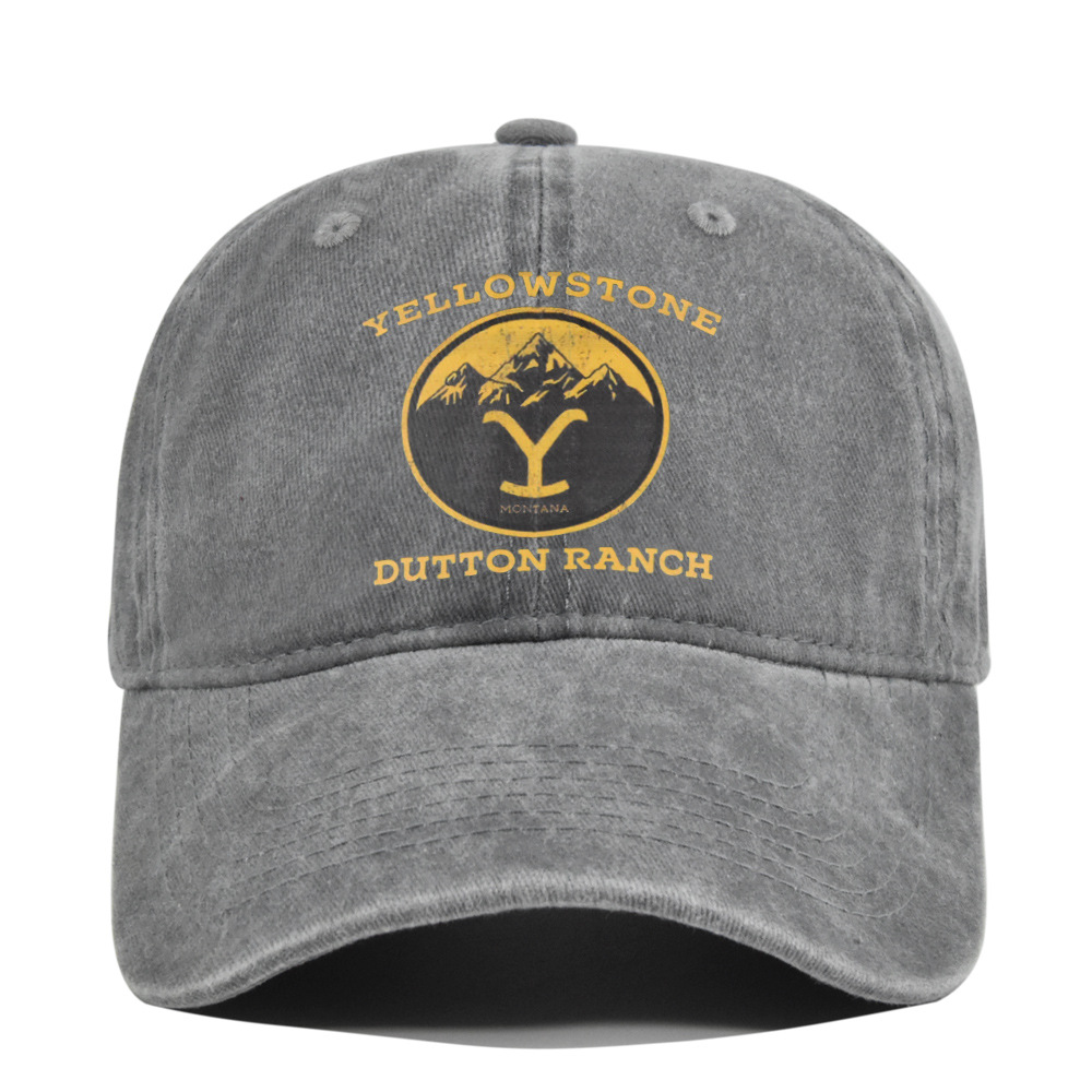 Cappellino da baseball con visiera curva, in seta stampata con pietra gialla e graffiti, cappello da sole personalizzato_voghion.com