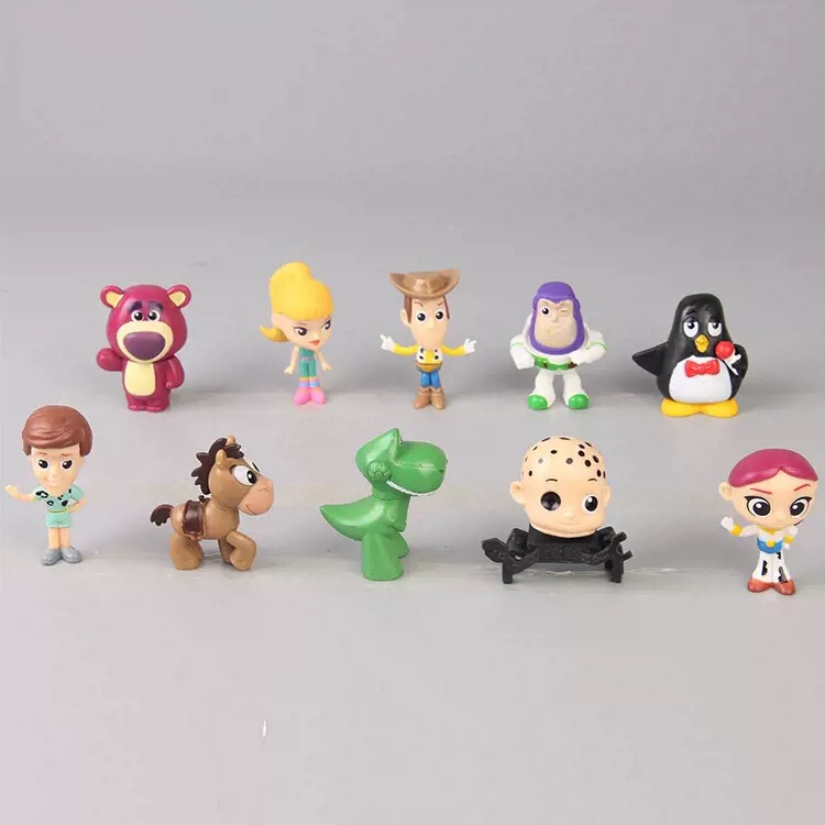 Pvc Buzz Lightyear Figure Toy Woody Model Anime Figurine Micro Landscape Ornament Figure Gift Wholesale