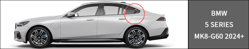 Suitable for Imported Bmw 5 Series Short-Wheelbase Rain Visors Bmw 5 Series Window Visor