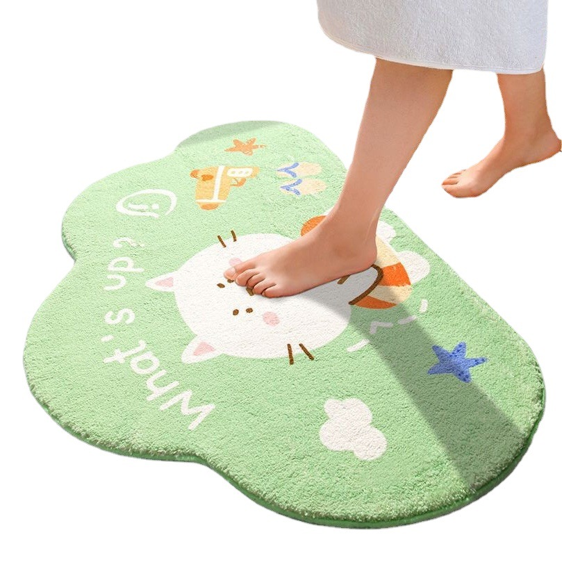 Alfombra de piso de baño alfombra de piso absorbente alfombra de baño alfombra antideslizante alfombra de baño