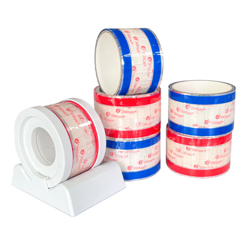 Colorful High Adhesion Easy Tear Seal Cup Cover Tape Leak-Proof Seal Food Grade Hand Tear Index Tape Factory Wholesale