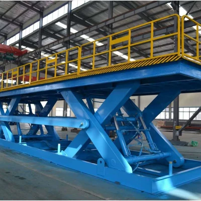 Fixed Scissor Lift Platform, Avtomobil fırlanan platformaları