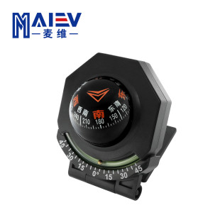 Manufacturer's new Chinese dual-use ball with slope meter car Compass Car decoration in stock