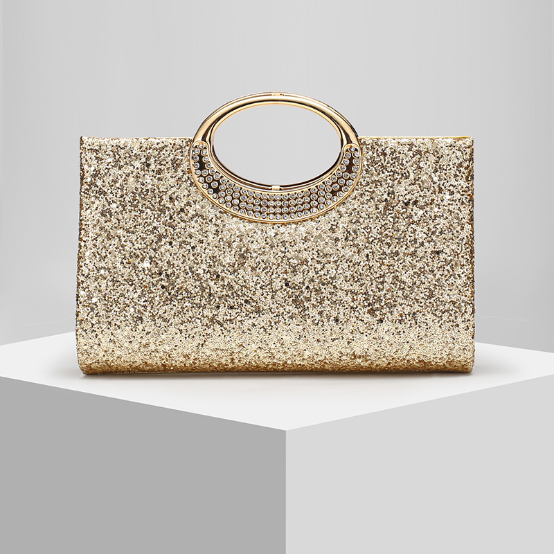 Cross-border Amazon Temhiyin Explosions New Evening Bag Shiny Hand Bag Rhinestone Banquet Handbag Dress Cross-border Amazon Temhiyin Explosions New Evening Bag Shiny Hand Bag Rhinestone Banquet Handbag Dress