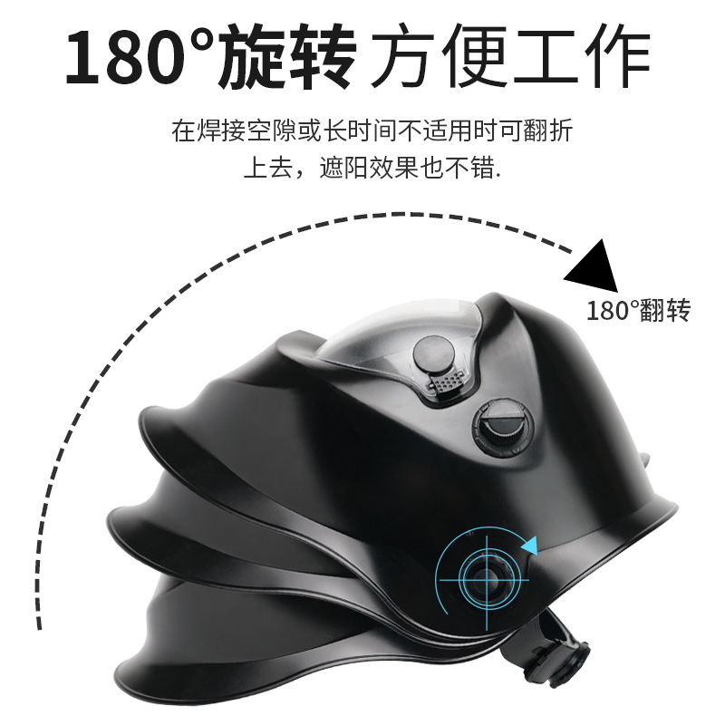 tapa de soldadura con ajuste automático de brillo montado en la cabeza anti-asqueado cara de dos garantías para gafas de soldadura de arco de argón protectoras para soldador image 4