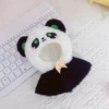 10 cm shawl black white panda