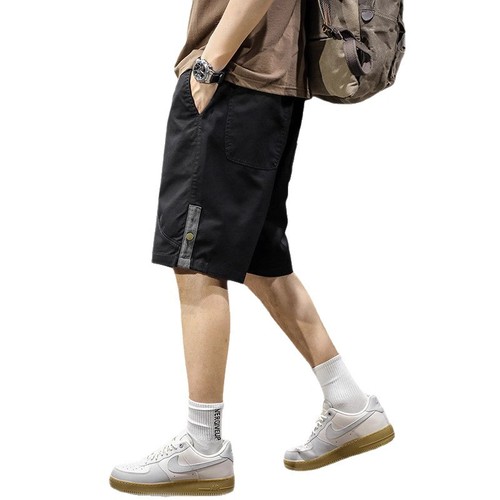 Summer New Trend Brand Men's Straight Leg Workwear Casual Shorts Loose Ins Casual Five-Finger Mid-Calf Pants from the Original Manufacturer