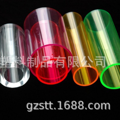 广州厂家供应有机玻璃管 压克力PC管 颜色方管PMMA
