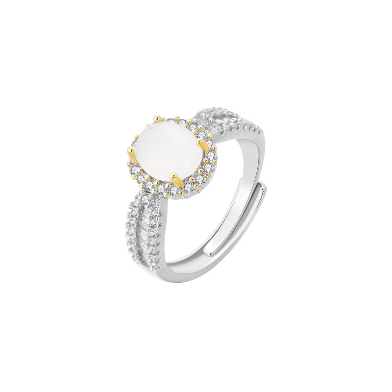 Anello da donna di lusso design elegante e luminoso_voghion.com