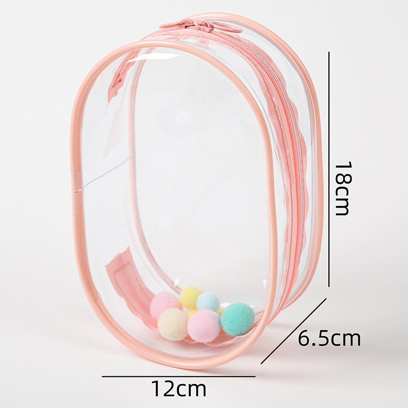 周可可透明pvc10cm娃包圆形15cm拉布布斜跨外出遛娃包轻便款定制|undefined