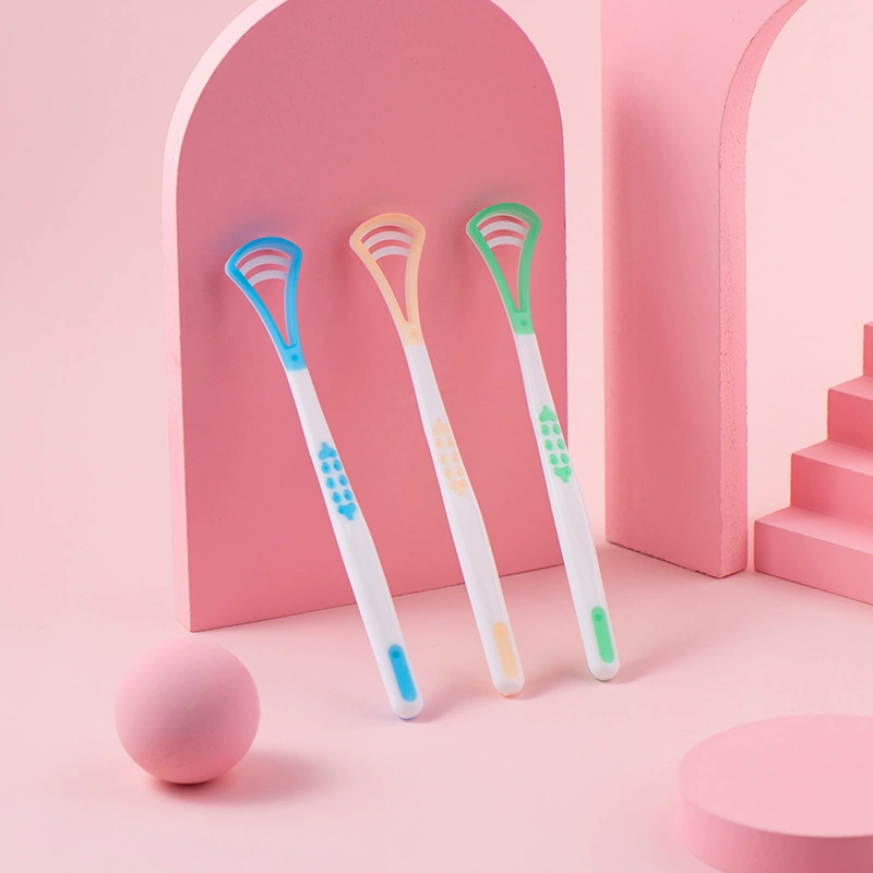 Скребок для языка Зубная щетка Облачная линия Очиститель для языка Очиститель для неприятного запаха изо рта Очиститель языка Очиститель языка