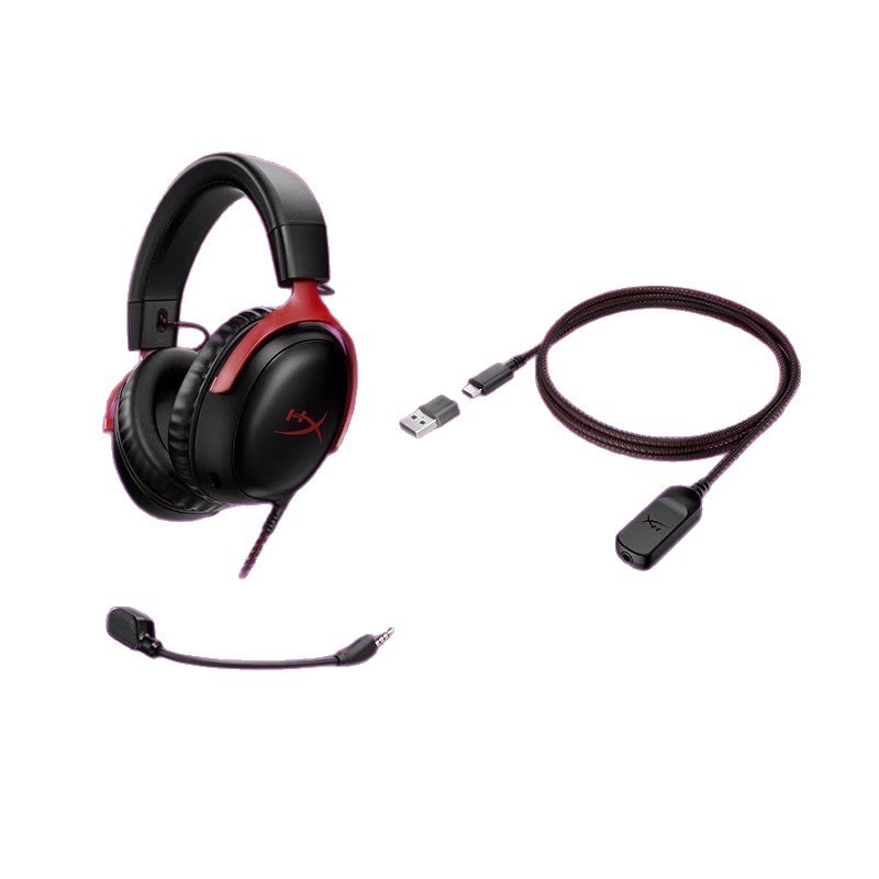 HyperX Extremely Unknown Hurricane 2/3 ヘッドマウント csgo e スポーツ ゲーミング ヘッドセット 7.1 チャンネル ノイズ リダクション マイク|undefined