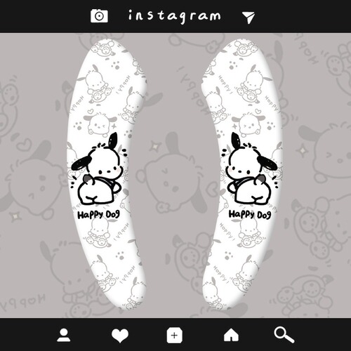 Toilet seat ring cute household bathroom adhesive all-season universal waterproof toilet seat sticker travel portable model