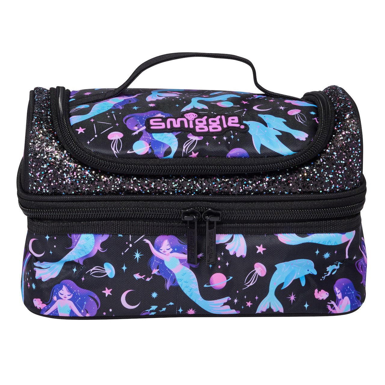 Australia smiggle doble capa Bento bolso caja de almuerzo niños de la escuela primaria BOLSA DE AISLAMIENTO impermeable bolsa de almuerzo grande