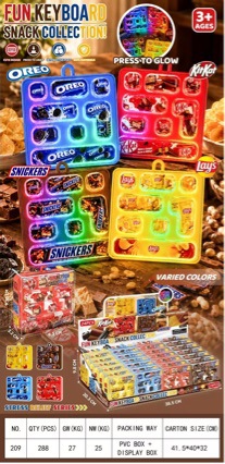 Cross-border stress-relief 7-key mechanical keyboard, a creative fingertip press toy for children, a portable accessory for students, and a keychain