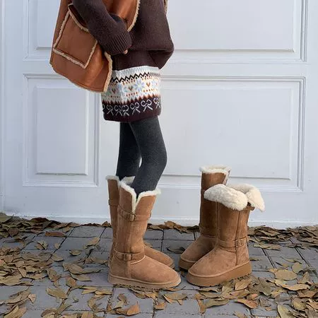 Winter high boots, internet celebrity, 2024 years