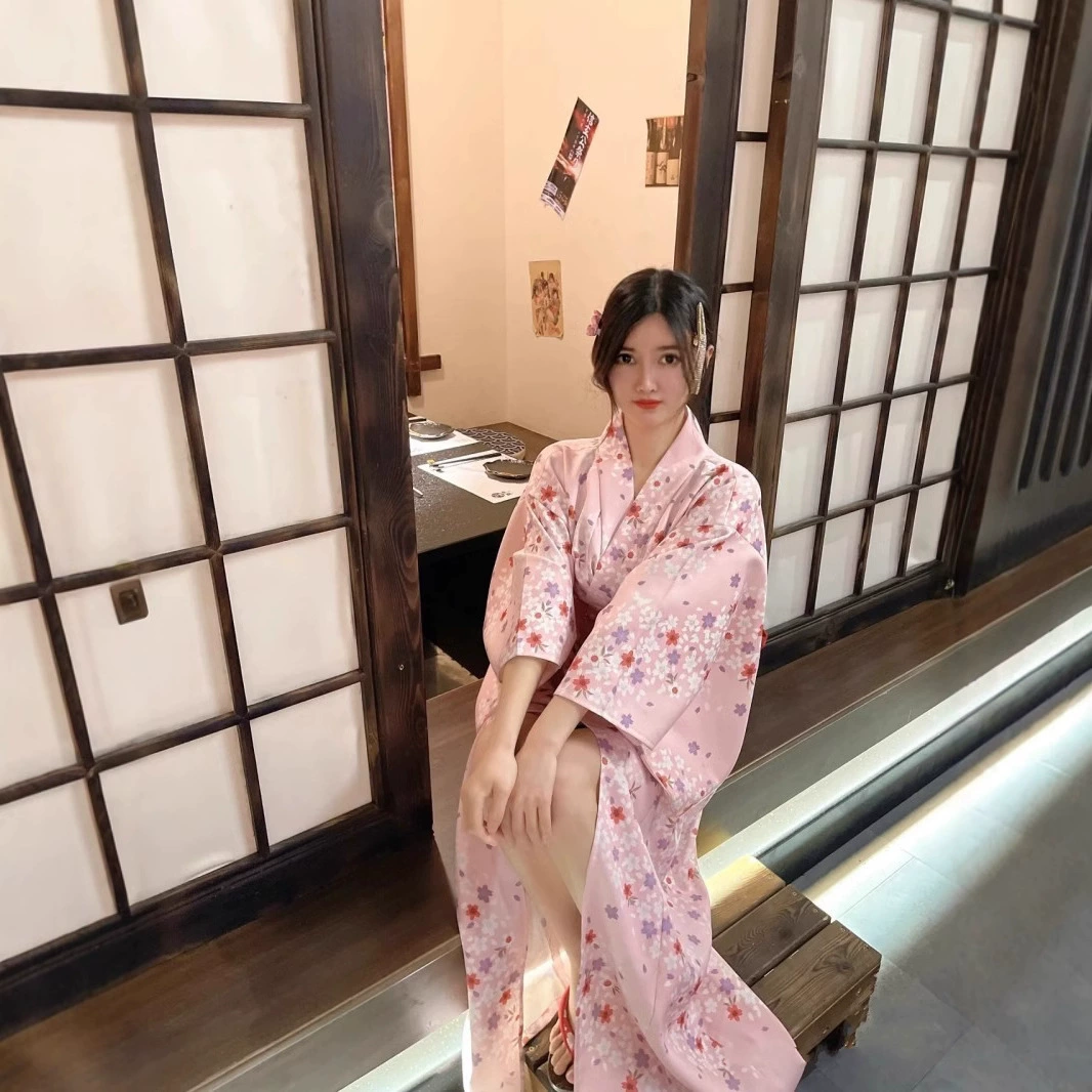 Japanese multicoloured bathrobe, dress