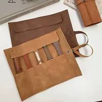 Готовая дорожная сумка для часов, косметичка для часов из 5 предметов, сумка для часов с защитой от царапин, кожаный чехол для деловых часов