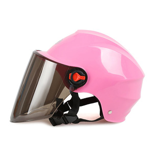 Foreign trade for electric car helmet men's and women's universal safety helmet portable half helmet sunscreen can be printed