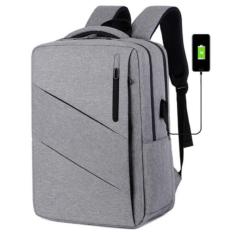 Cross-Border Business Backpack Men's Computer Bag 15inch 17inch Large Capacity Travel Casual Backpack Wholesale Student School Bag