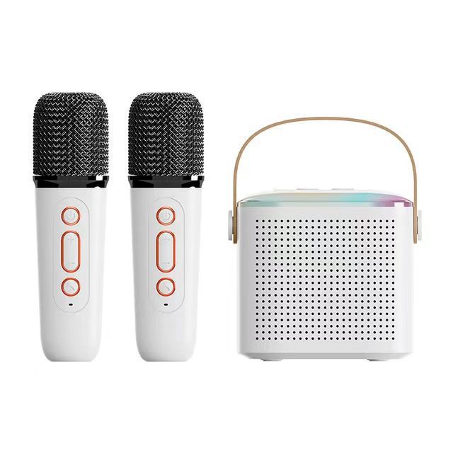 Smart Karaoke Bluetooth Speaker Wireless Connection Bluetooth Speaker Portable Outdoor Microphone Singing Speaker Microphone