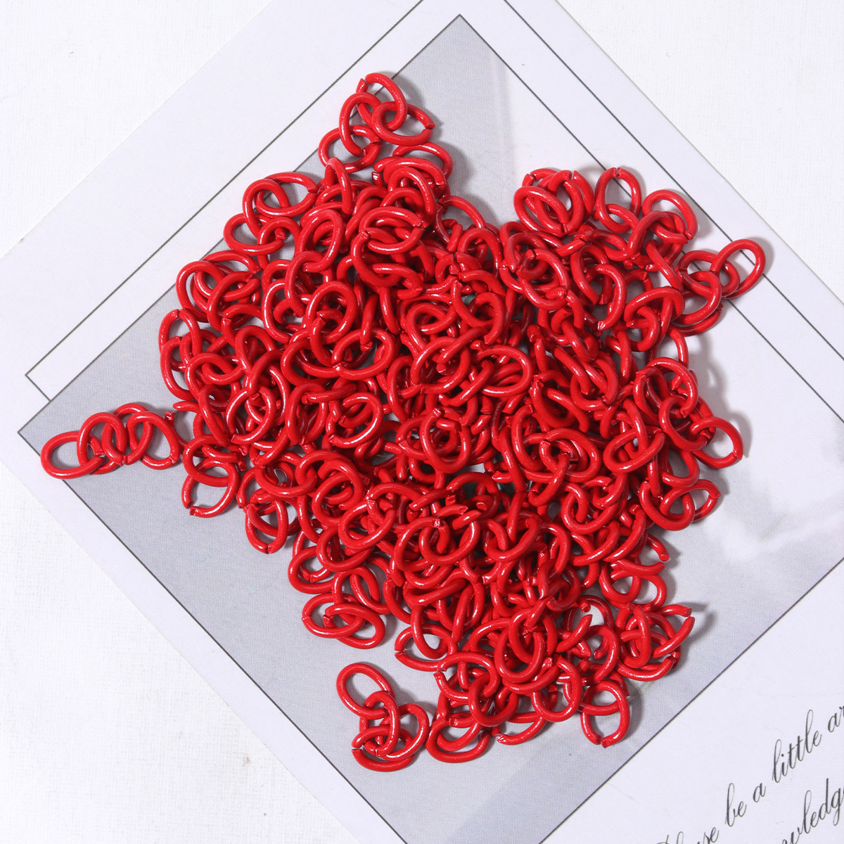 103#Red/4-link chain