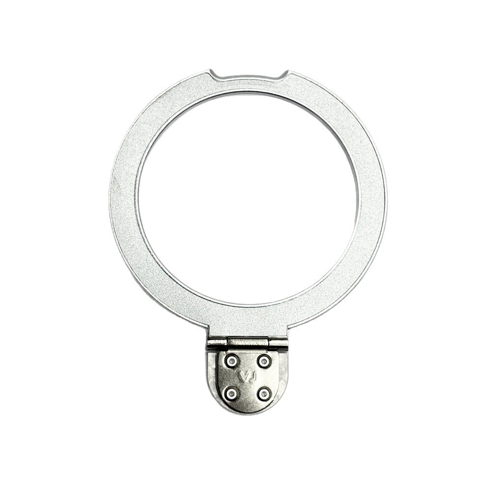 Soporte de punto de apoyo magnético ultrafino de 1,5mm hebilla de anillo soporte de teléfono móvil escritorio en vivo soporte perezoso hueco ligero