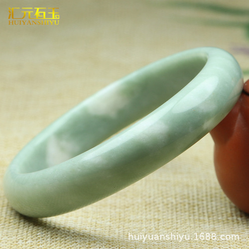 Natural A-grade Guizhou Jade Bracelet Jade Color Jade Bracelet Jewelry Ornaments Fair Gifts Live Broadcast Supply Wholesale