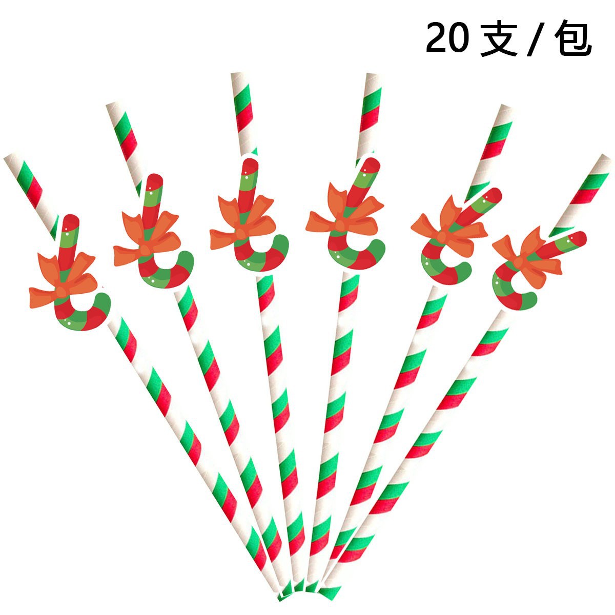 Navidad decoración paja fiesta suministros creativo papel paja árbol de Navidad Santa Claus paja en stock al por mayor