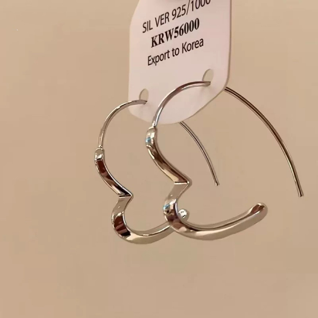 7#Ear Hook-Silver