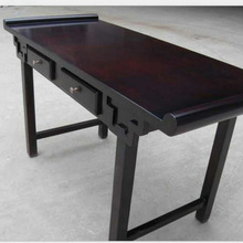 定制橡木书法台学校美术台仿古中式古典木质琴桌培训班书台书桌