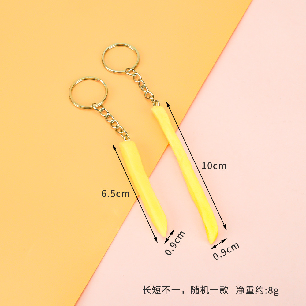 French Fries Keychain