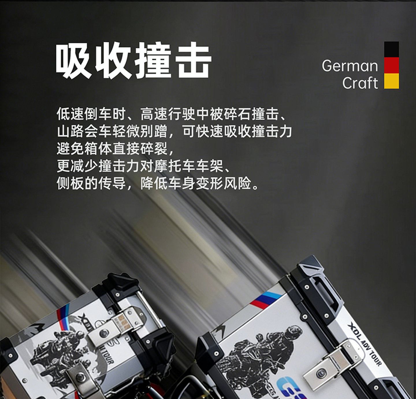Suitable for Star Rider Nx500 Motorcycle Three-Box Set Cb500X Aluminum Alloy Side Box Tail Box Side Case Trunk Box