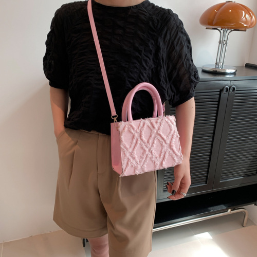 Fashion Commuting Large Capacity Small Square Bag Women 2024 Summer New Style Beautiful Casual Shoulder Bag Trendy Simple Crossbody Bag